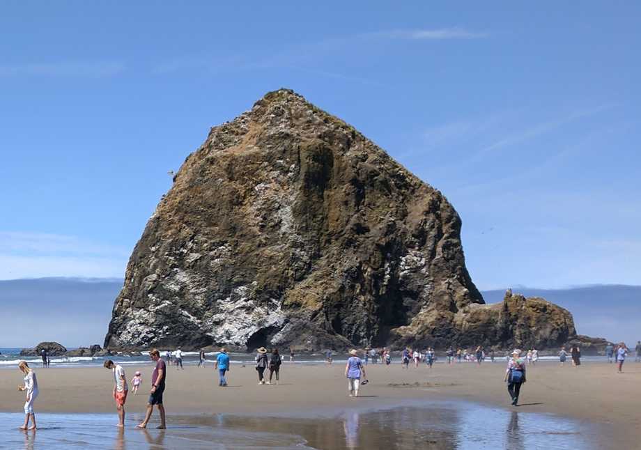 Haystack Rock at Cannon Beach
